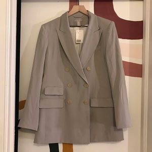 NWT h&m gray blazer. Perfect for work!